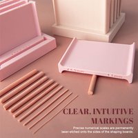 Clay Hoop Strip Roller Precise Control 5 Size Clay Thickness String Roller Tool for Jewelry Making Decoration DIY Craft Projects
