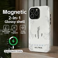 M-Monsteres Fashion Design Phone Case for iPhone 17 16 15 14 13 12 11 Air Pro Max Plus Luxury Magnetic Double-layer Back Cover