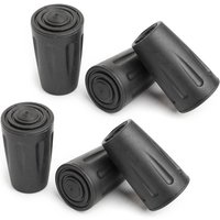Walking Stick Rubber Caps Hikings Stick Protectors Cover Cane Tip Protect Pad End Winter Cane Replaceable Tip Caps Set 24BD