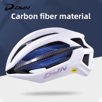 DYN HERTOS MIPS Cycling Helmet MTB Road Bike 3K Carbon T700 Strength Bicycle Helmet Men Women Hollow Breathable Safety Hat