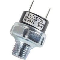 70-100/90-120PSI 110-140PSI Air Compressor Pressure Switch 1/4" NPT 12V/24V For Air Tank Aluminum Alloy Switch Control 120-150PS