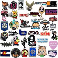 Cartoon Classic Character Brooch Cute Little Girl Enamel Pins Rock Band Metal Badge Fashion Jewelry Backpack Accessories Gift