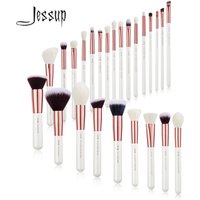 Jessup ensemble de pinceaux de maquillage professionnel, 25 pièces pinceau de maquillage fond de teint poudre fard à paupières Liner surligneur Kit d'outils de maquillage T215