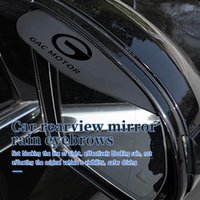 2pcs Car Rearview Mirror Rain Stickers Decorative Accessories For GAC MOTOR Trumpchi GE3 GS3 GS4 GS5 GS8 GA4 GA6 GA8 2016-2020