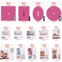 Baby Collection Sentiments Clear Stamps and Metal Cutting Dies Craft Mold DIY Scrapbooking Album Decorative Embossing Paper Card image 4