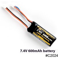 Fms 1:12 1:18 1:24 Rc Climbing Car Model Remote Control Car Specific Battery 7.4v 2000mah Xt30 7.4v 900mah 7.4v 600mah 380mah