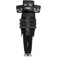Halloween MC Game Character Withering Skeleton Cosplay Black Jumpsuit with Gloves