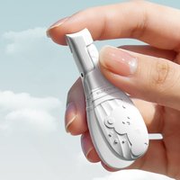 1/3 Pcs Set Cute Cartoon Design Stainless Steel Mini Nail Clippers Portable Nail Cutter Single Household Manicure Tool