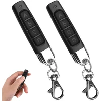 DIXSG10PCS 433MHZ 433.92mhz Remote Control Garage Gate Door Opener Remote Control Duplicator Clone Learning Rolling Code Car Key
