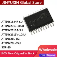 2Pcs ATTINY1634R SU ATTINY2313 20SU ATTINY2313A SU ATTINY2313V 10SU ATTINY26L 8SI ATTINY26L 8SU SOP-20 IC Chip Stock Wholesale
