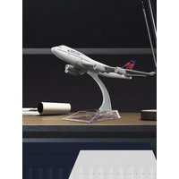 Multiple Simulation Of 747 Delta Airlines Aircraft Model 16cm Alloy Metal Toys Boys Kids Airplane Plane Decoration Orname