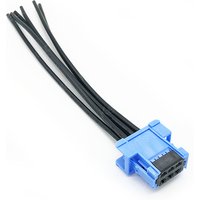 Wiring Harness Cable Connector For Blower Motor Heater Resistor For Citroen C5 Peugeot 206 6450EP Air Conditioning