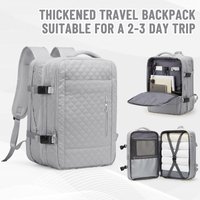 Cabin Backpack Travel Backpack vacuum Airplane 45x36x20 Easyjet Large Capacity Women Men Multifunctional Suitcase Backpacks USB