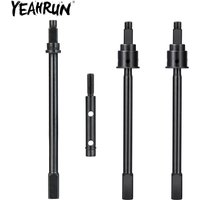 YEAHRUN Stahl Vorder- und Hinterachse CVD-Antriebswelle für Axial UTB18 Capra 4WD Unlimited Trail 1/18 RC Buggy Car Truck Upgrade-Teile