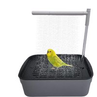 Bird Shower Automatic Bird Bath Parrot Shower Rechargeable Tub with Circulating Faucet Pet Supplies Bathing Accessories for