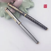 1990's Antique Yong Sheng 322 Fountain Pen Original Genuine Product Iridium Classic Retro Metal Design Calligraphy