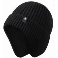 AliExpress NONE Men Winter Knitted Hat Plush Warmth Peaked Cap Outdoor Earmuff Casual Fashion Faux Fur Lined Bomber Hats Cycling Ear Protection
