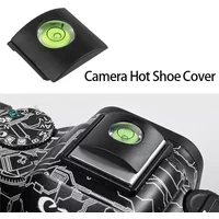 Universal Spirit Level Camera Hot Shoe Level Protective Cover Hot Shoe Cover For Canon Nikon Fuji Olympus Pentax DSLR SLR Camera