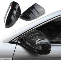 For BYD ATTO 3 2022 2023 2024 Rearview Mirror Cover 2Pcs Side Mirror Decoration Sticker Trim Protector Car Styling Accessories