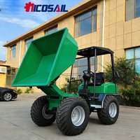 Nicosail D130 Utility Dumper 12km/h for Ranch Grazing Land Digging Stone Carrying Garden Compost Transport High-Speed Work