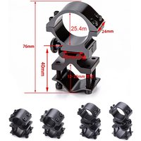 Universal Metall Schiene Clip 30mm/25mm/20mm Schiene Montieren Taktische Laser C8 Taschenlampe Jagd Ar15 universal Gun Schiene Halterung 501B