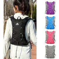 AliExpress CXMMGG 1PCS Running Vest for Women Men,Lightweight Hydration Backpack Pack for Trail Running,Hiking,Cycling,Jogging,Adjustable Fit