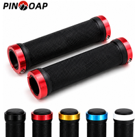 PINMOAP 2PCS Mountain Bike Handlebar Cover Bike Handlebar Cover Lockable Straight Tube Anti Slip Outdoor Riding Equipment