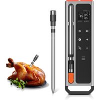 Smart Bluetooth wireless digital meat thermometer, barbecue grill, range hood, air fryer - kitchen cooking food, beef barbecue t