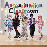 Assassination Classroom Decora Fashion Ver 15CM Double Sided Acrylic Stand Keychain 2026 New Anime Stand Koro-sensei Desk Decor