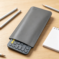 Ultra-Thin Super Slim Pad KeyBoard Sleeve Pouch Cover,PU Leather Bag Case Only For Magic KeyBoard 2nd 3rd Logitech K380