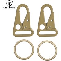 2Pcs HK Type 1" Inch Snap Hook Sling Clash Stud Clips Rifle Strap Gun Attachment Point Carabiner Buckle Hunting Accessories