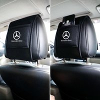 Car Seat Headrest Pillowcase Anti-Dirty Protective Cover For Mercedes Benz W203 W204 W205 W206 W212 CLK GLA B C E S Accessories