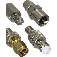 1pcs FME to SMA Male Plug & Female Jack center RF adapter connector 50ohm Wire Terminals