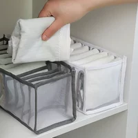Baby Multifunctional Storage Bag Nylon Mesh Drawer Divider Box Chrildren Underwear and Socks Honeycomb Storage Box