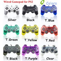 9 Colors Wired Gamepad for Sony PS2 Controller Gamepad for Sony PS2 Console Controller Mando Joystick Console Gaming Accessories
