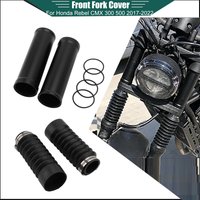For Honda Rebel 500 300 CMX500 CMX300 2017-2021 Motorcycle Front Fork Boot Tube Slider Shock Absorber Cover Gaiters Accessories