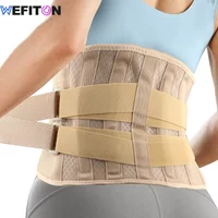 1Pcs Back Brace for Lower Back Pain with 6 Stays,Breathable Back Support Belt for Men Women - Anti-skid Lumbar Support for Work