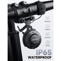 AliExpress NONE Bicycle Electric Horn IP65 Waterproof 120dB Loud Rechargeable Bike Warning Safety Ring Bell 4 Sound Modes Adjustable Volume