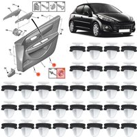 30x For Citroen C2 C3 C4 Picasso Peugeot 206 207 307 308 508 807 Car Interior Door Card Trim Panel Pillar Clips Retainer 6991.Y8