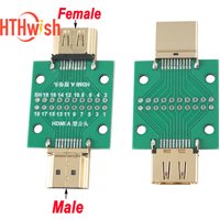 2pcs/lot A Type Male To Female Test Board MINI Connector with PCB Board 2.54mm Pitch DP A Female To Male Adapter Board