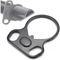 MAGORUI Tactical Sling End Plate Mount Adapter Buffer Loop Strap Slot Sling End Plate Mount Adapter