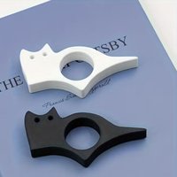 Reading Page Holder Bookmark, Cat Shape Magnifier Tool for Students Book Lovers