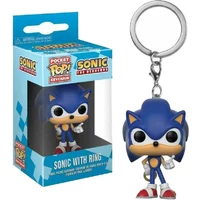 Keychain Super Sonic Hedgehog Garage Kit Doll Ornaments Model Game Relate Collectible Toys For Children