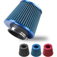 Sport Power Mesh Cone 76MM Car Air Filters 3 Inch High Flow Car Accessories Induction Kit Cold Air Intake Filter Universal