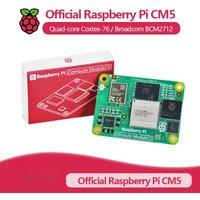 Raspberry Pi 5 Compute Module (BCM2712, 2.4GHz 4-Core ARM Cortex A76) for Embedded Systems & High-Performance Computing