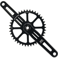 AliExpress EVOSID Ultralight Road Bike Crankset 160/165/170mm Gravel Bicycle Crank 3Nail Direct Mount Fold Bike Intregated Crank Chainring