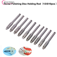 1/3/5/10pcs Dental Polishing Disc Holder Mandrel For Flexi Disc Stainless Steel Ra Shank Tool Fit Polishing Disk Dental Lab