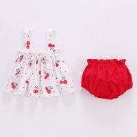 Lawadka été mince nouveau-né bébé vêtements pour filles ensemble imprimer Mini robe et PP Shorts 2 pièces ensemble infantile bébé vêtements tenue 2024