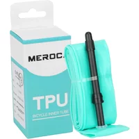 AliExpress MEROCA Folding Bicycle Inner Tube Tpu Ultra-Light 349/406/451 Inner Tube for Folding Bicycle 20-Inch Bicycle Inner Tube