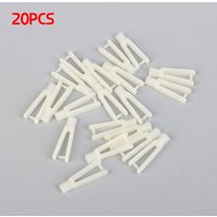 20PCS 1/2mm U-type Collet Rudder Angle And Tie Rod Connection For RC Fixed-wing Remote Control Aircraft FPV Parts